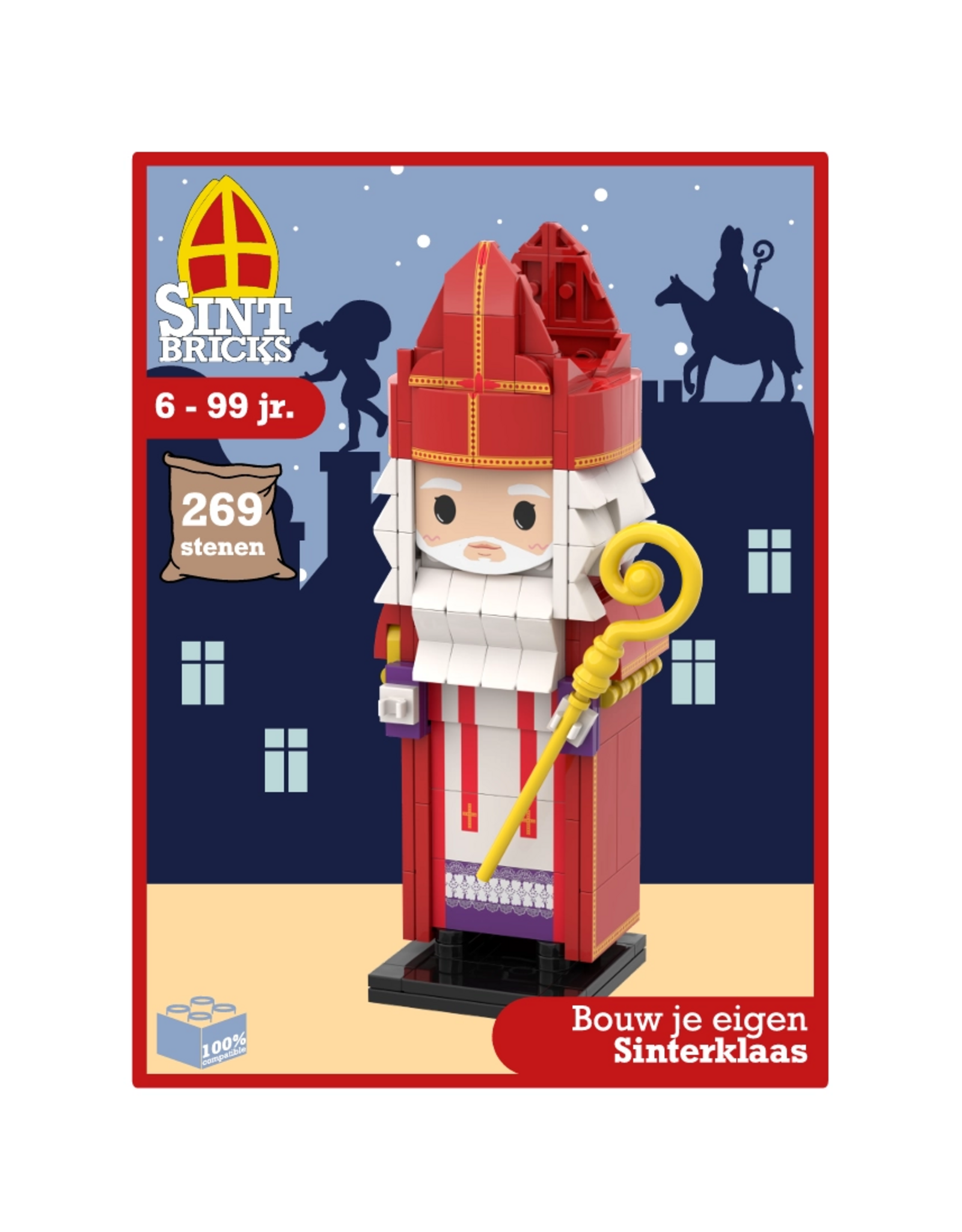 Sintbricks Bouw je eigen Sinterklaas