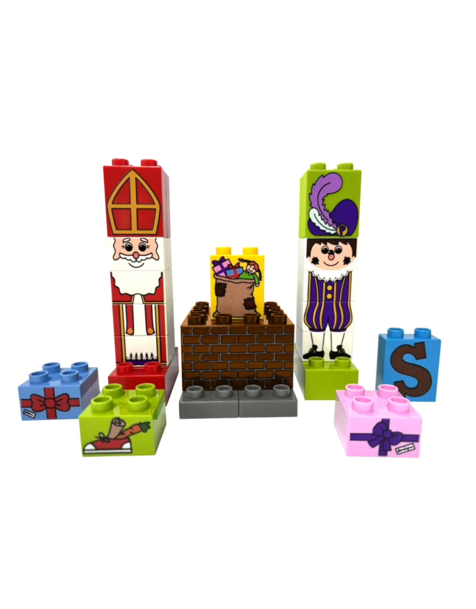 Sintbricks XL speelset Sint & Piet