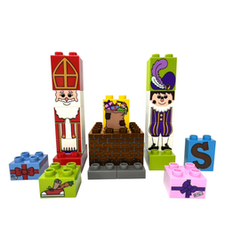 Sintbricks XL speelset Sint & Piet