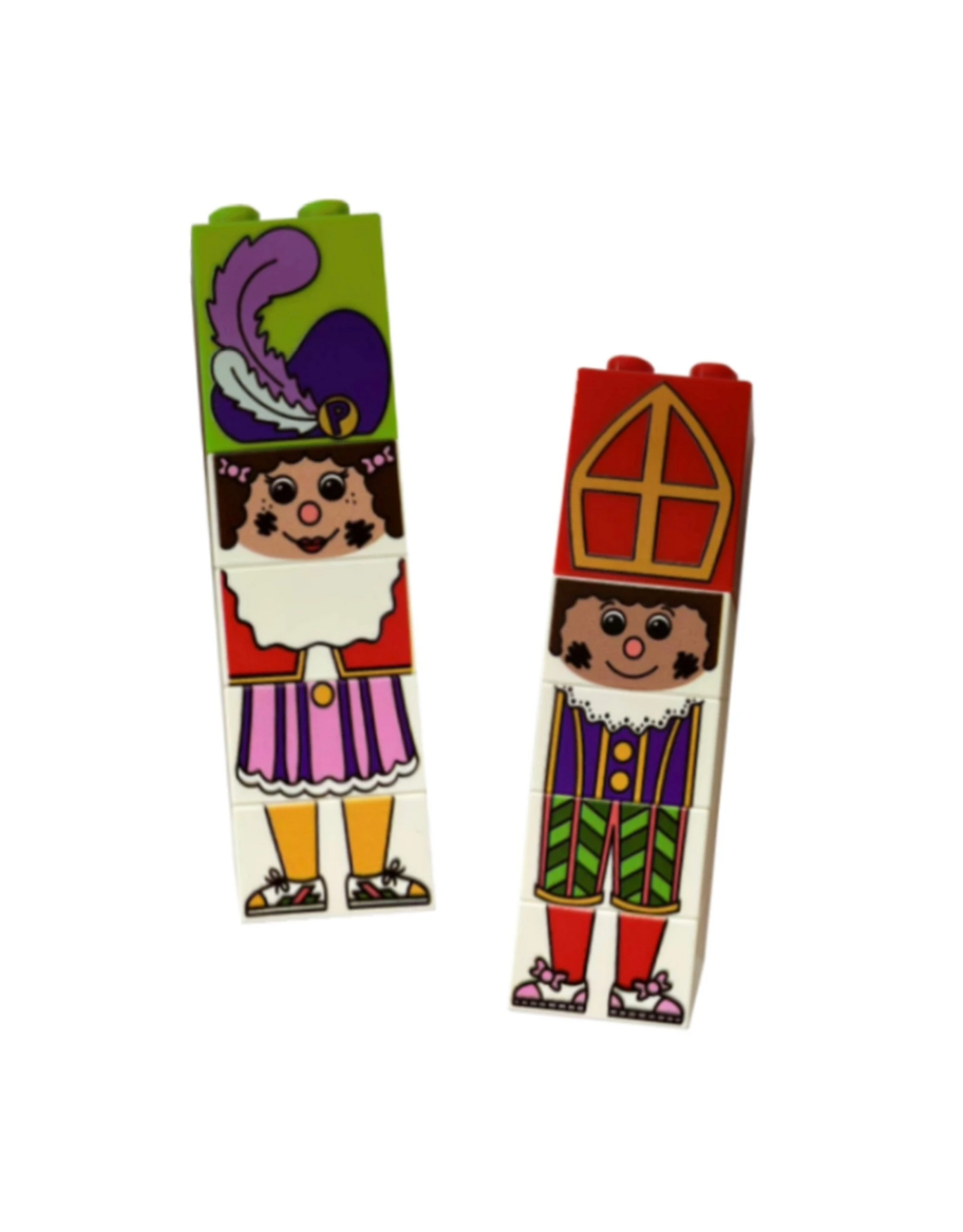 Sintbricks XL speelset Sint & Piet