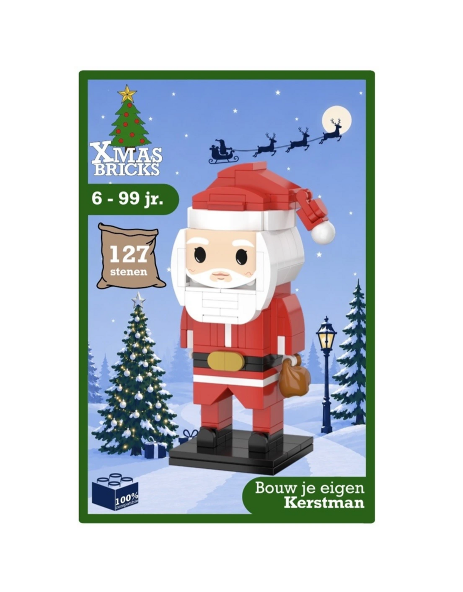 Sintbricks Bouw je eigen Kerstman