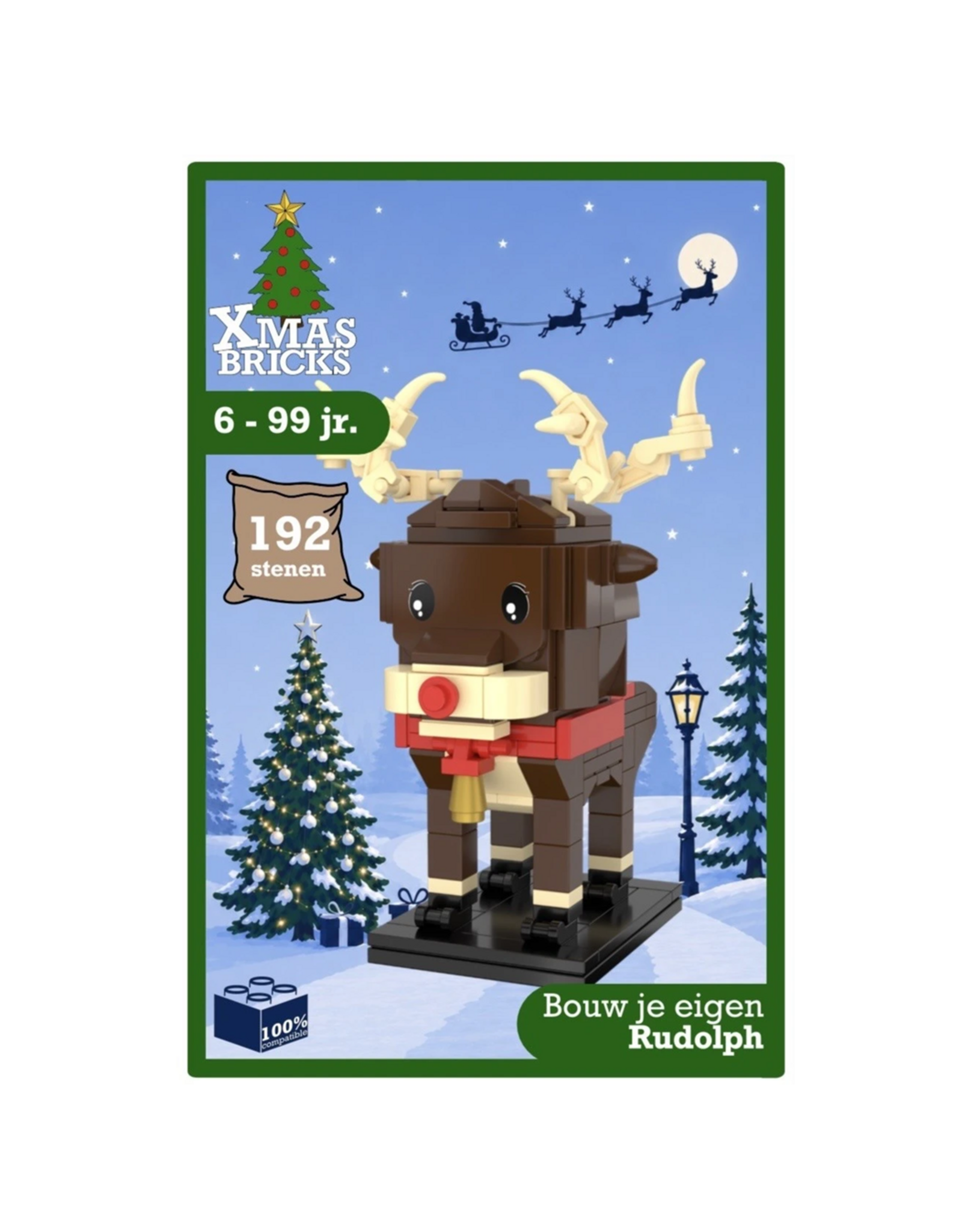 Sintbricks Bouw je eigen Rudolph