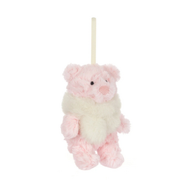 Jellycat Leola Bear Winter Warmer Decoration