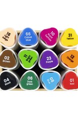 Creativ Company Alcoholmarkers set 12st. Standaard