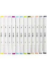 Creativ Company Alcoholmarkers set 12st. Pastel