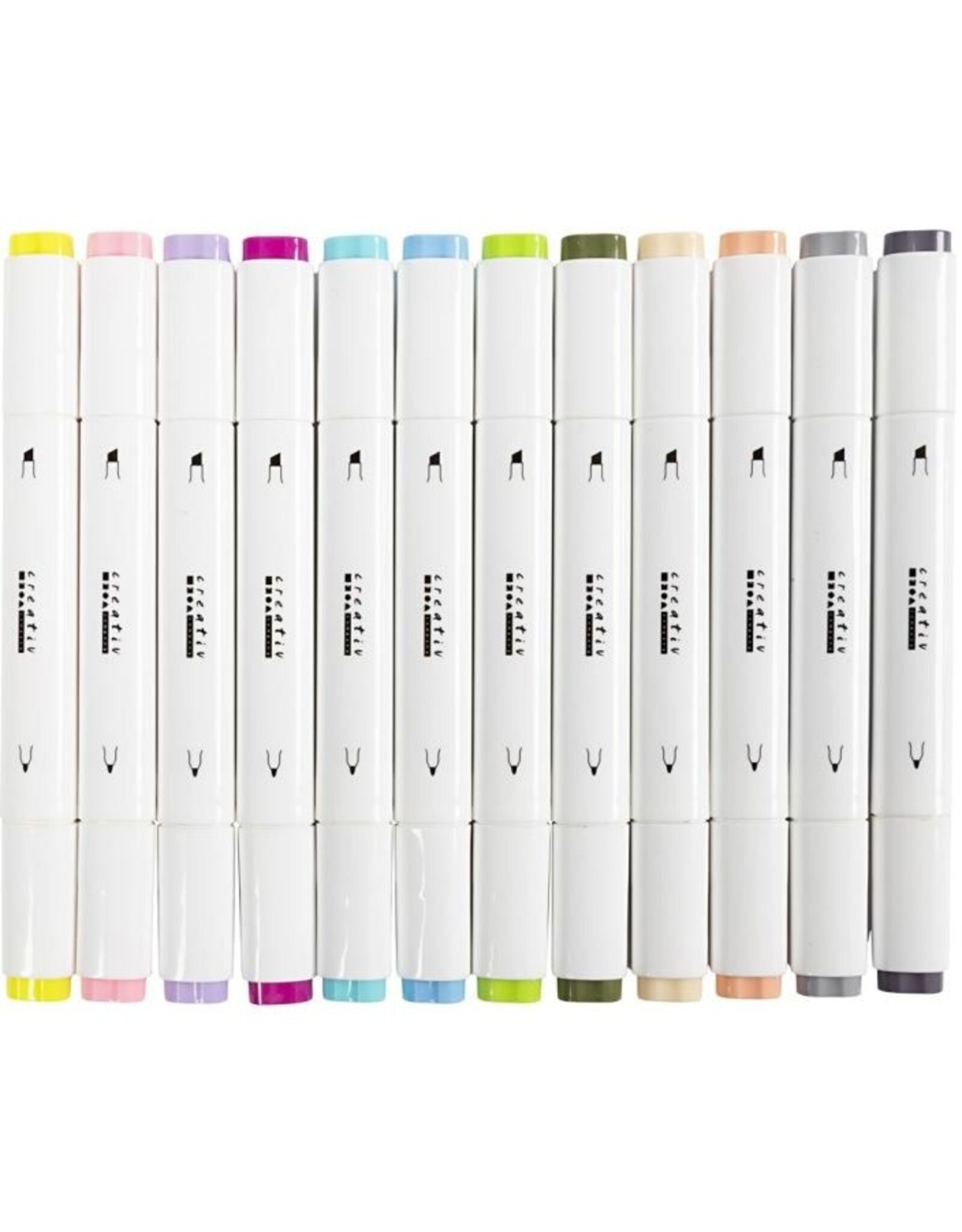 Creativ Company Alcoholmarkers set 12st. Pastel