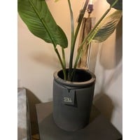 Cilinder Pot Planter M Black Series