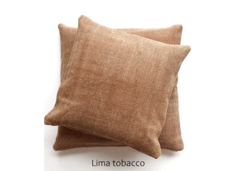 ML Fabrics Kussenhoes Lima Tobacco 50x50 cm