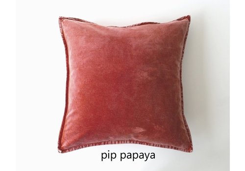ML Fabrics Sierkussen Pip Papaya 50 x 50 cm