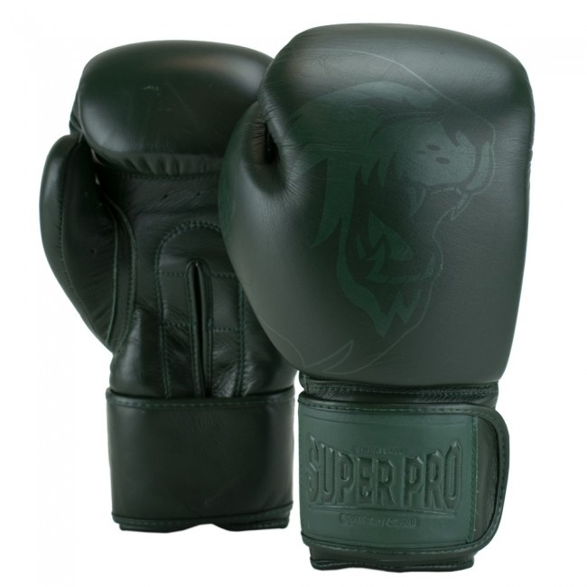 Super Pro Boxing Gloves Fightstyle - Green Legend