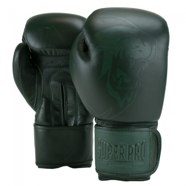 green winning gloves