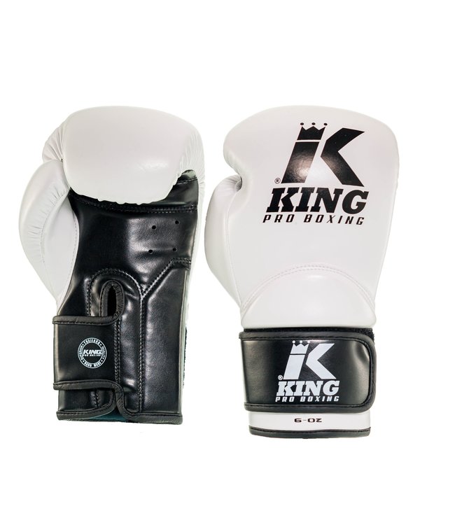 King Boxing Bokshandschoenen Youth Wit Fightstyle