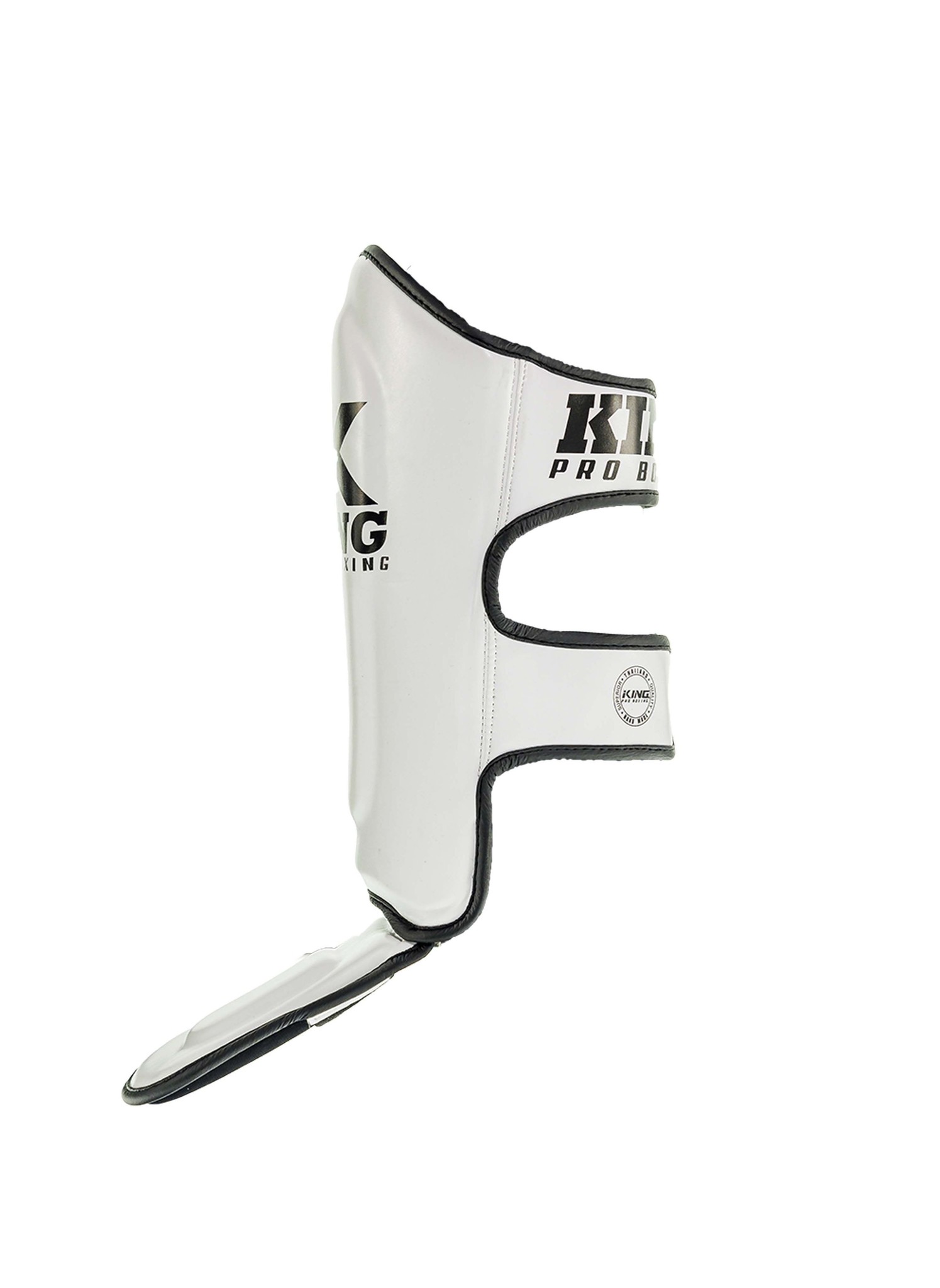 King Pro Boxing Shin Guards Youth White Fightstyle