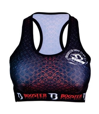 Booster Amazon Sports Bra Red