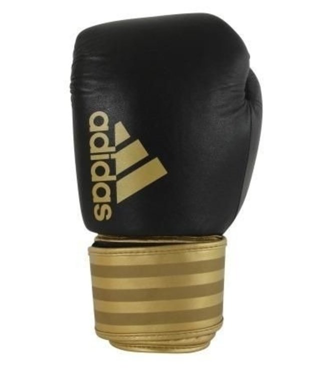 Adidas Hybrid 200 Boxing Gloves Black/Gold Fightstyle