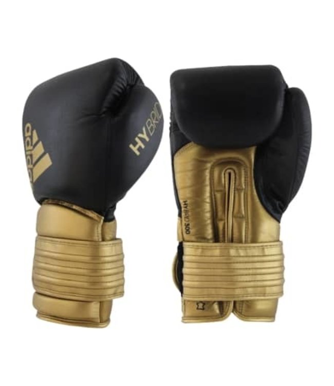 artillería Verde pobre Adidas Boxing Gloves Hybrid 300 Black - Fightstyle