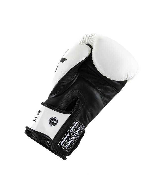 King Pro Boxing Boxing Gloves Platinum White Fightstyle