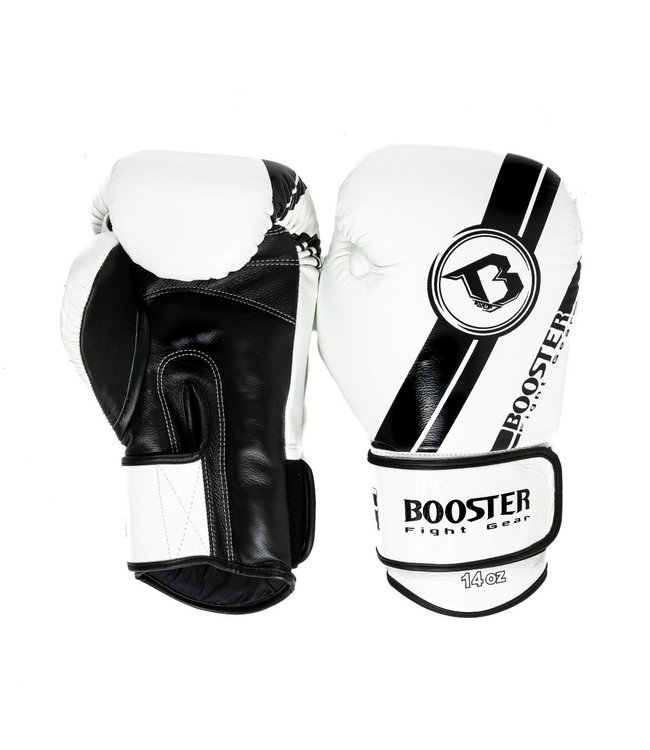 Keer terug periode consumptie Booster Handschoenen BGL V3 Wit/Zwart Kopen? - Fightstyle