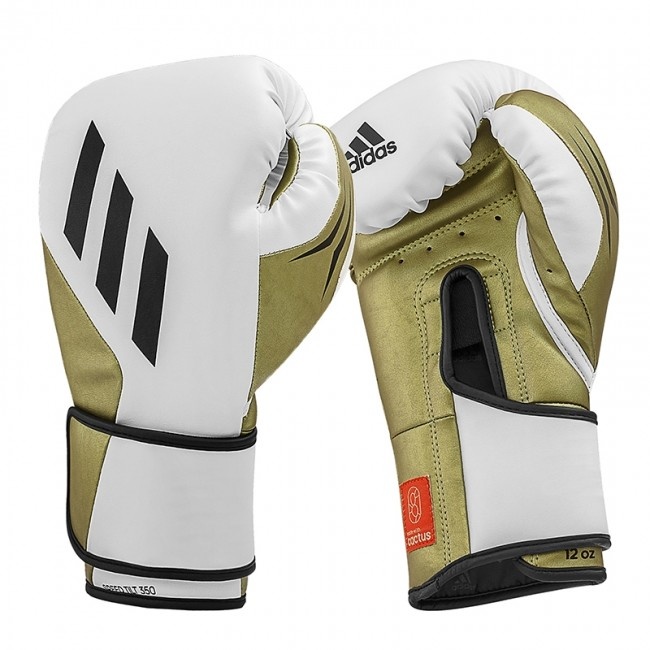 Adidas Boxing Gloves Speed Tilt 350V Pro White Fightstyle
