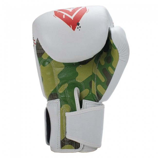 Super Pro Boxing Gloves Raven White Fightstyle