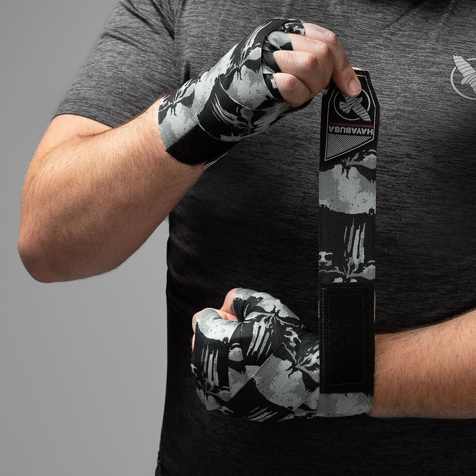 Hayabusa Marvel Hand Wraps The Punisher Fightstyle