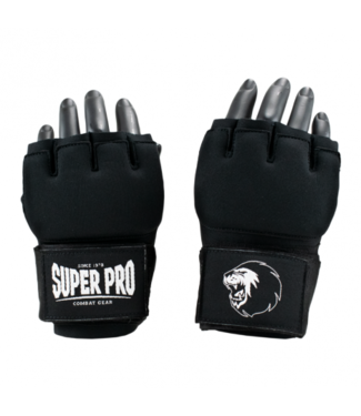 Super Pro Inner Gloves Mexican Wrap Black