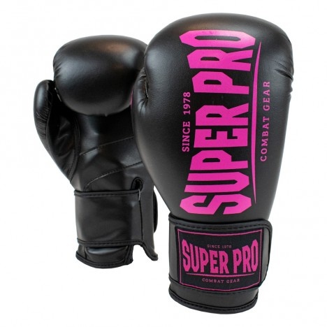 Super Pro Boxing Gloves - Pink Fightstyle Champ