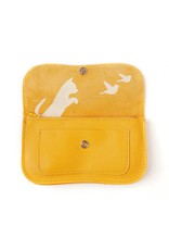 Keecie Cat Chase Medium Wallet, Yellow