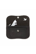 Keecie Cat Chase Small Wallet, Black
