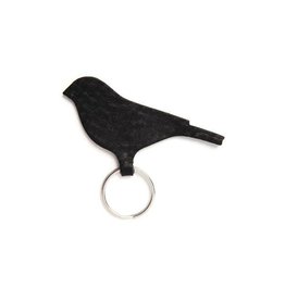 Keecie Sleutelhanger Mini tweet, Black