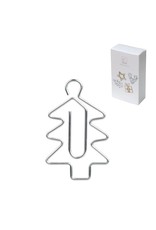 Raeder Paperclip Kerstboom - Zilver