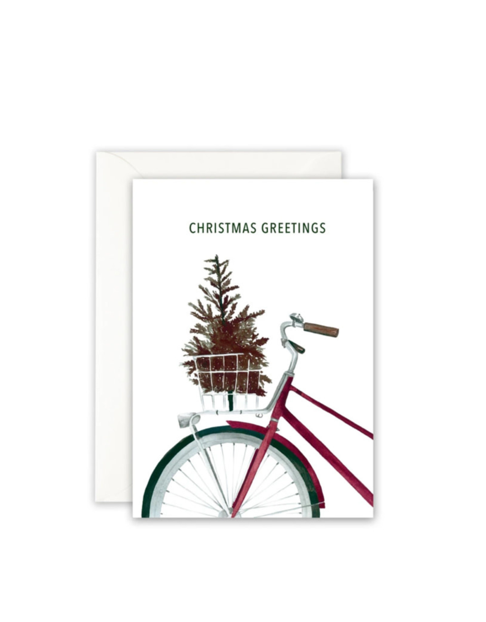 Leo La Douce Wenskaart - Kerst - Christmas greetings - Dubbele kaart + Envelope - 10 x 15cm
