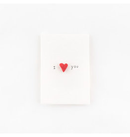 Studio Flash Pin - I love you