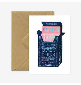All The Ways to Say Wenskaart - Magic pills - Dubbele kaart + Envelop - 11,5 x 16,5 - Blanco