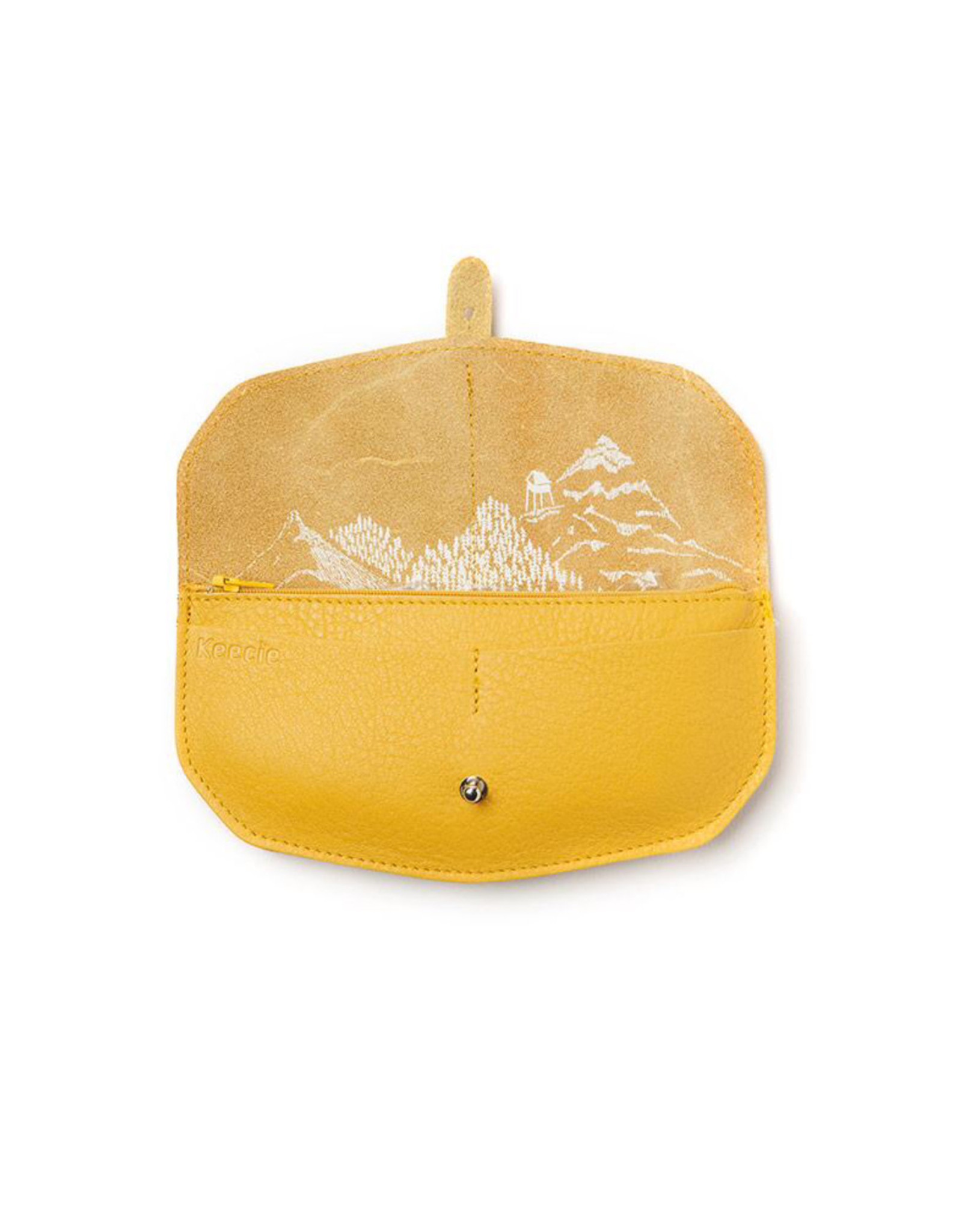 Keecie Move Mountains Wallet, Yellow