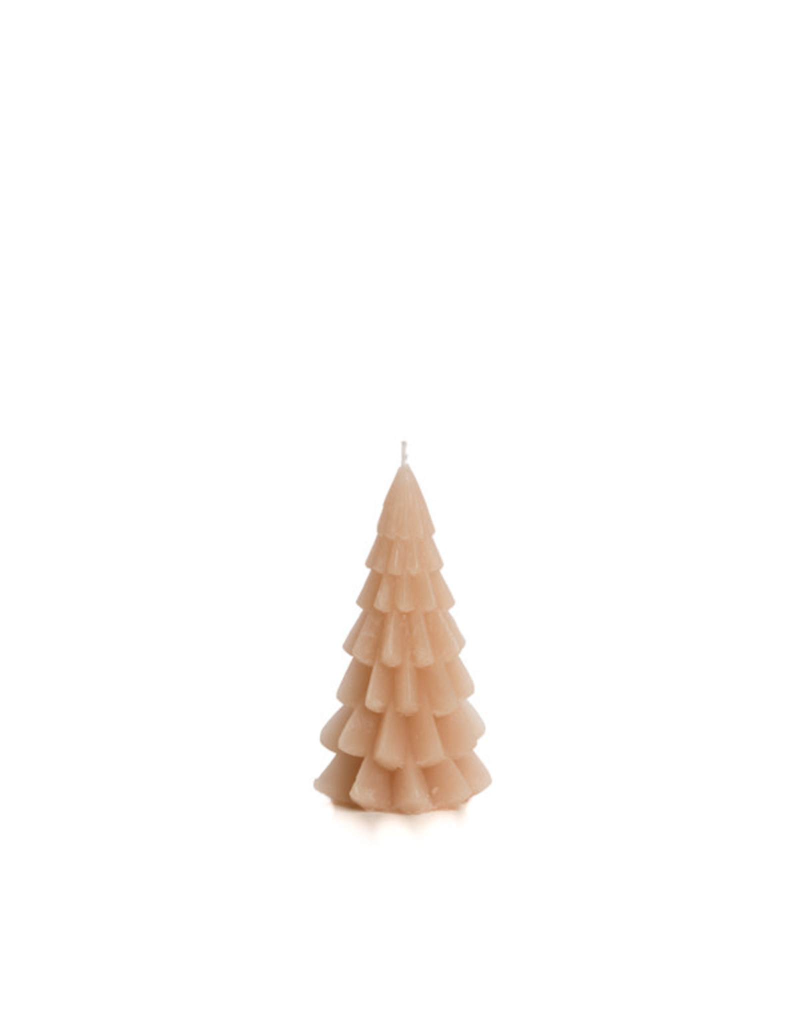 Rustik Lys Kaars - Kerstboom - Small - Skin - 6,3 x 12 cm - Burning time +/- 13h