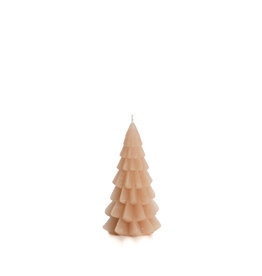 Rustik Lys Kaars - Kerstboom - Small - Skin - 6,3 x 12 cm - Burning time +/- 13h