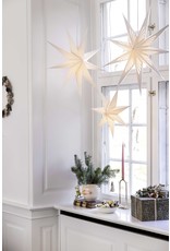 Bungalow Paper Star Light, Mala - Wit - 60cm