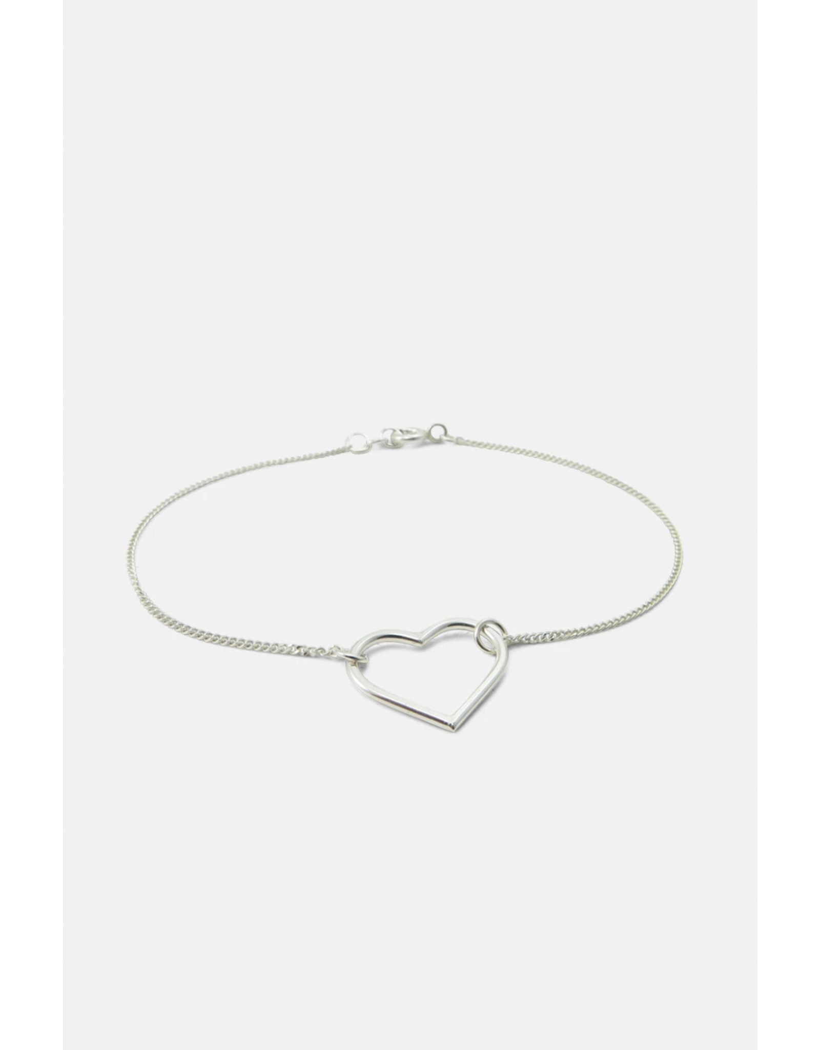 Studio MHL Armband MHL - Open Hartje - Zilver925