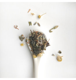 Veer&Moon Thee ' Ontspanning Schenken - Groene thee met lavendel, valeriaanwortel - 50g