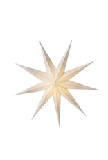 Bungalow Paper Star Light, Milky Way - Wit - 50cm