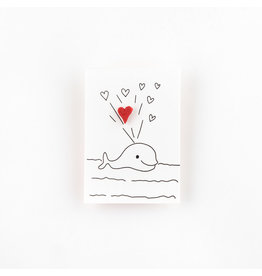 Studio Flash Pin - Whale Love