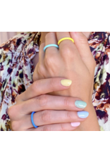 Lulu Copenhagen Color Ring - Enamel - Blue