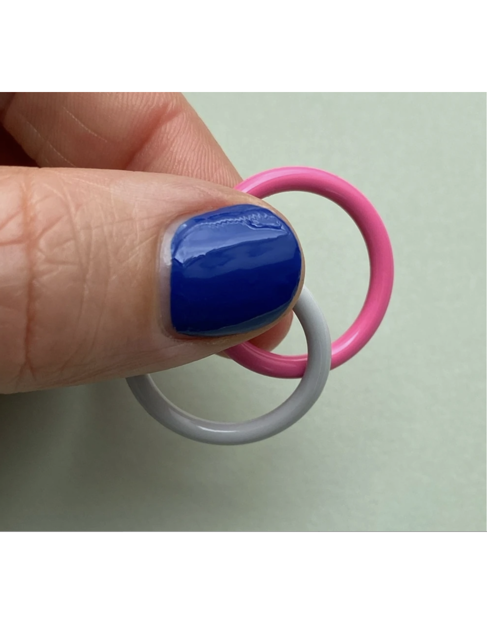 Lulu Copenhagen Color Ring - Enamel - Pink