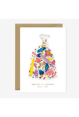 All The Ways to Say Wenskaart - Bonbons - Dubbele kaart + Envelop - 11,5 x 16,5 - Blanco