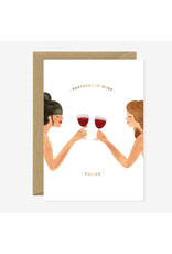 All The Ways to Say Wenskaart - Partner in wine - Dubbele kaart + Envelop