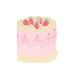 Meri Meri Servetten - Pink Cake - 14 x 16,5 cm - 16st