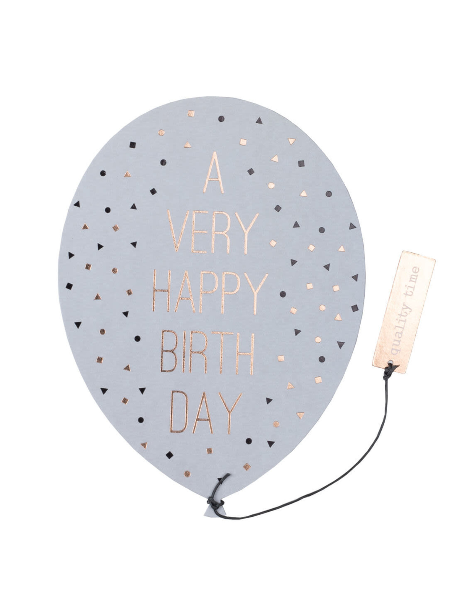 Raeder Wenskaart Ballon - A very happy birthday - Kaart + Enveloppe