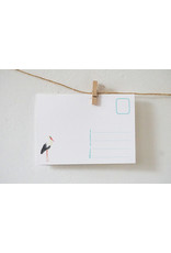 Lotte Drouen Wenskaart - Welkom kleintje - Postkaart + Enveloppe