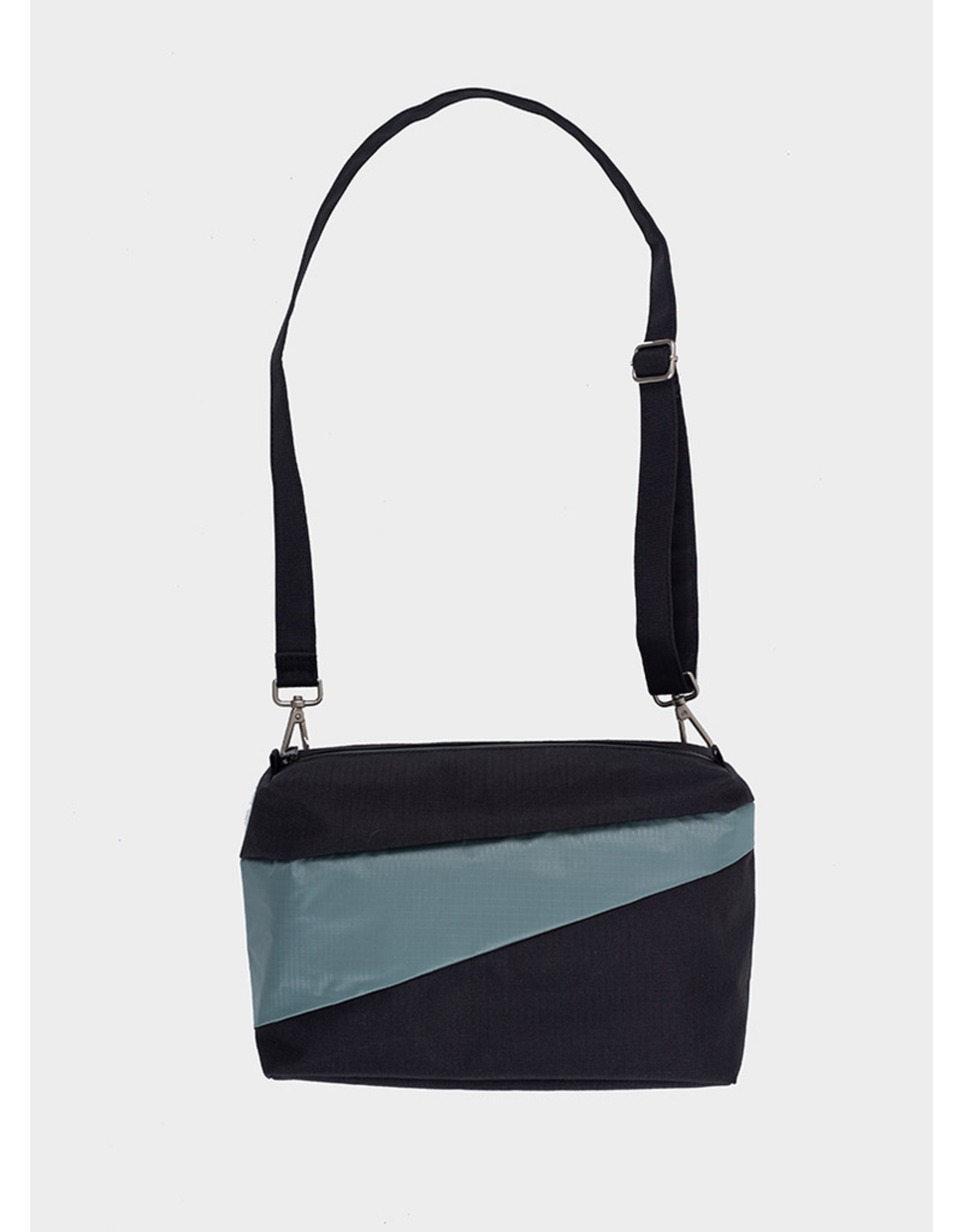 Susan Bijl Bum Bag M, Black & Grey - 19 x 28 x 8,5